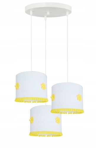 LAMPA-WISZACA-POTROJNA-DLA-DZIECI-80cm-BIALO-ZOLTA-KWIATKI-ABAZUR-BOHO-STYL.jpg