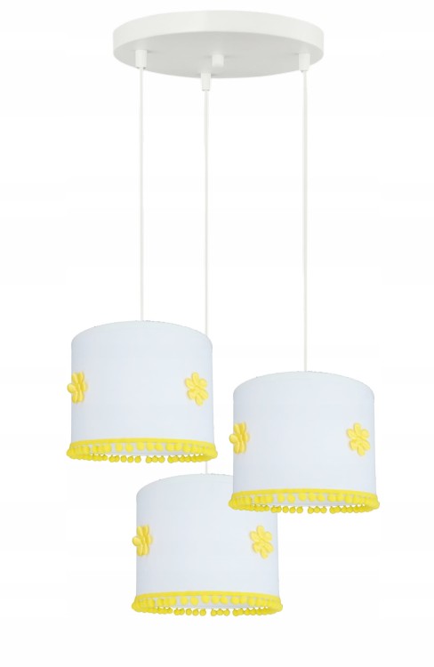 LAMPA-WISZACA-POTROJNA-DLA-DZIECI-80cm-BIALO-ZOLTA-KWIATKI-ABAZUR-BOHO-STYL.jpg